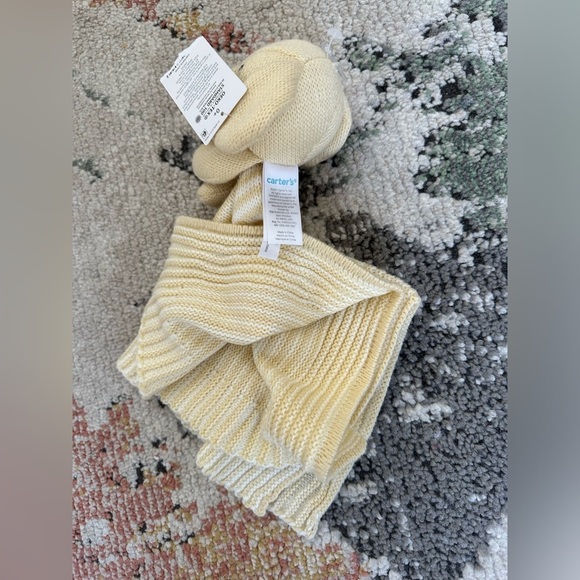 New Carter’s Baby Puppy Plush Lovey Security Blanket Stuffed Animal Dog Snuggly - Picture 5 of 8
